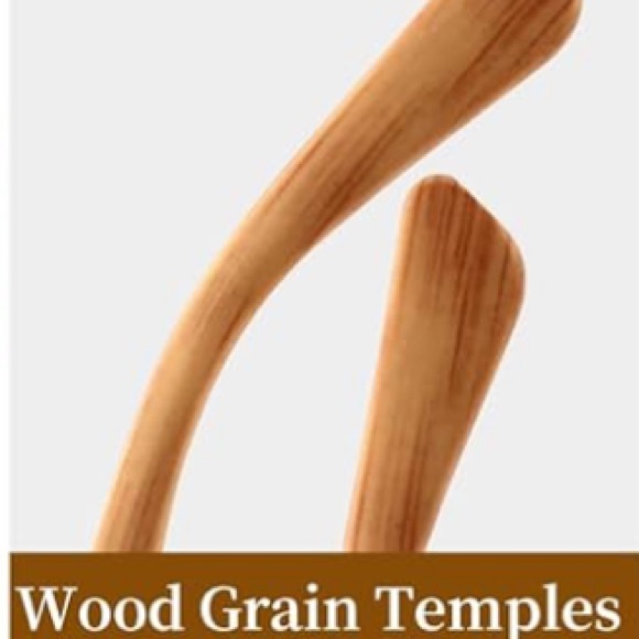 NEW! 5 Pack Reading Glasses Blue Light Block Wood Grain Magnifying Strength+1.00 - Picture 6 of 11